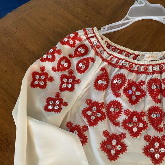 Tory Burch embroidered top - Picture 4 of 8
